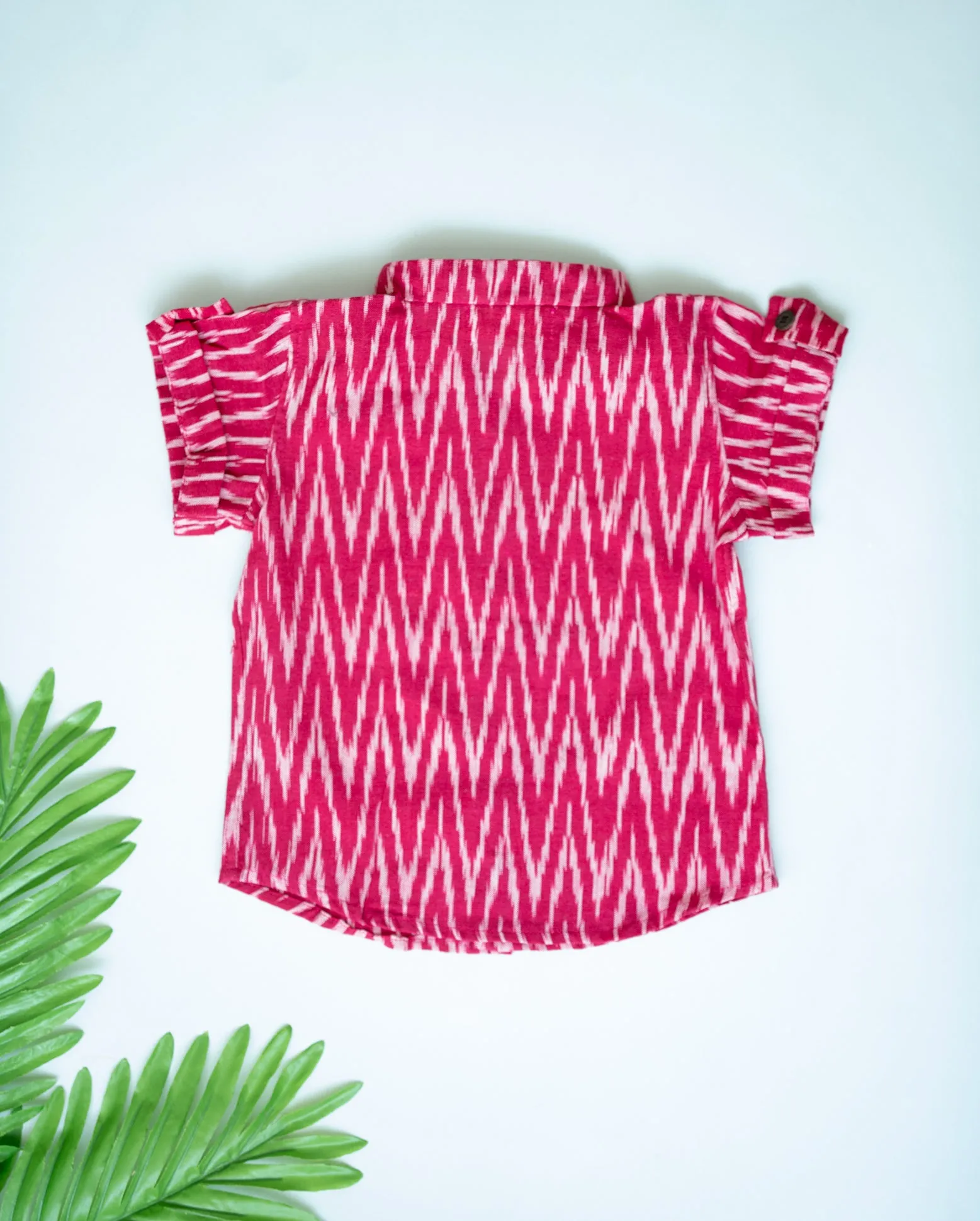 Klingaru Shirt - Pink Ikat