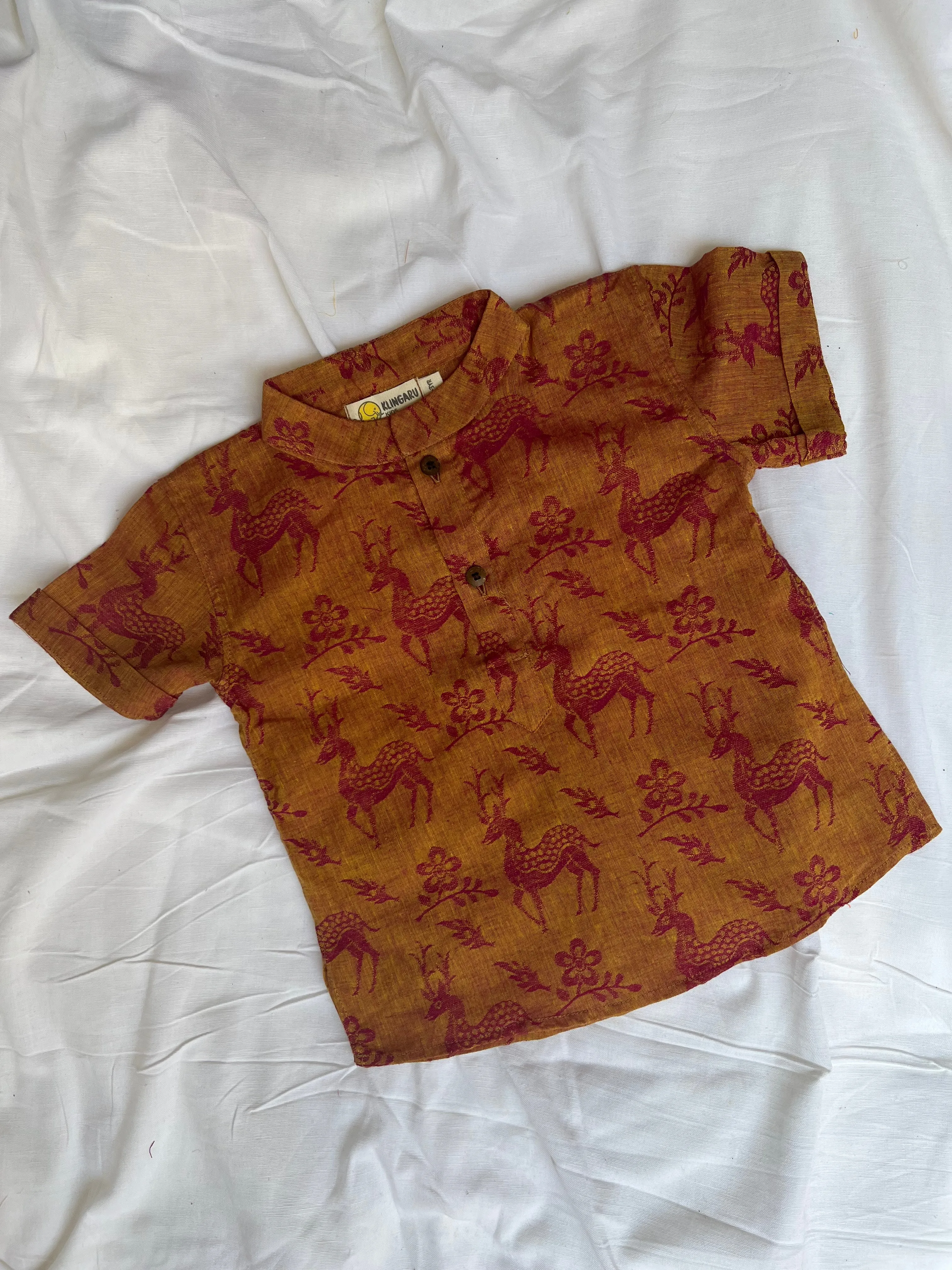 Klingaru Short Kurta - Jacquard Multicolor