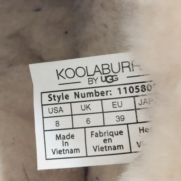 Koolaburra Ugg Remley Mini Blue Suede Fur Winter Boots O748