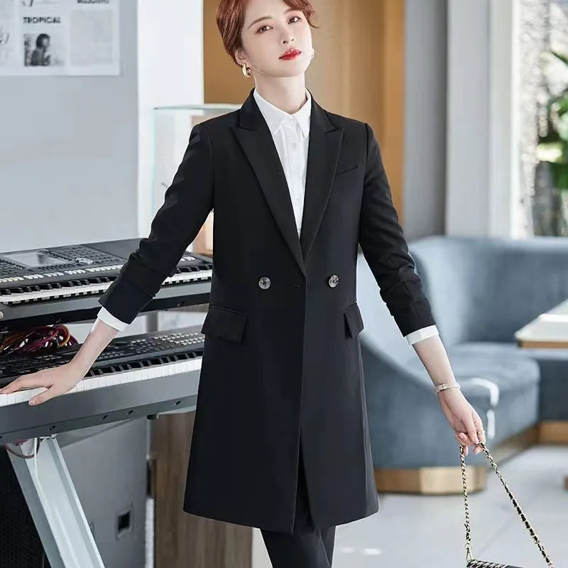 Korean Style Mid-length Casual Coat