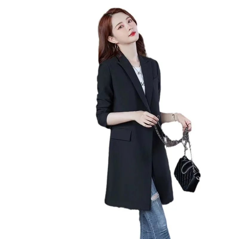 Korean Style Mid-length Casual Coat