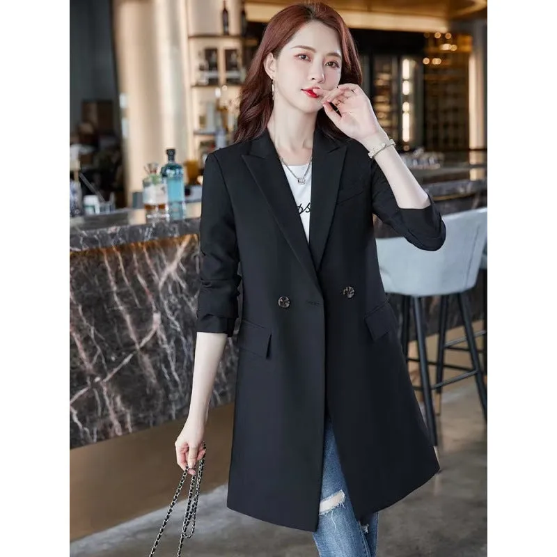 Korean Style Mid-length Casual Coat