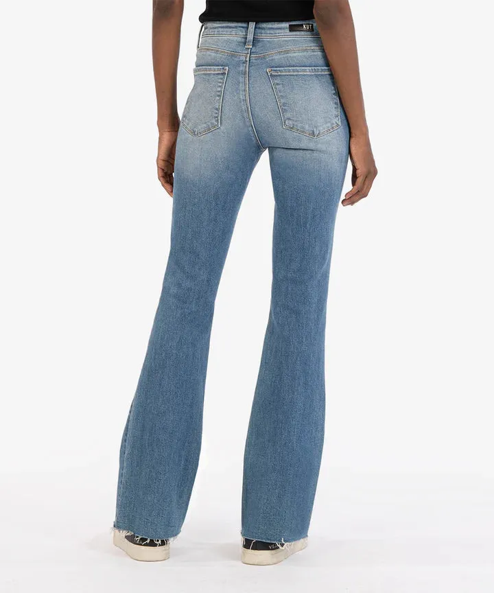 Kut From the Kloth Ana High Rise Fab Ab Flares (Competent Wash)