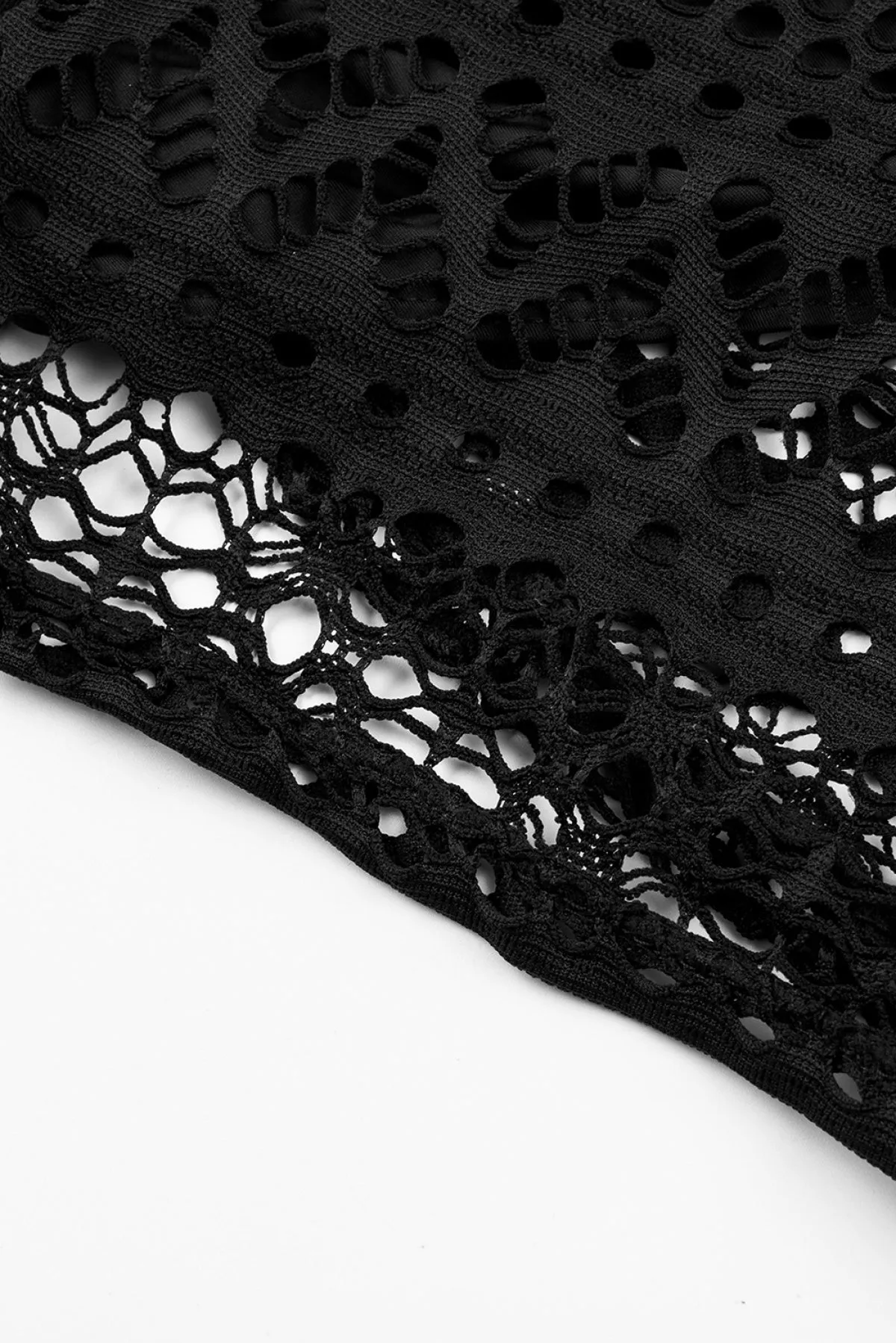 Lace Shorts Attached Swim Bottom