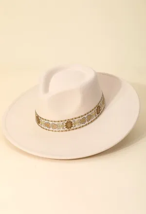 Laci Embroidered Rancher Hat