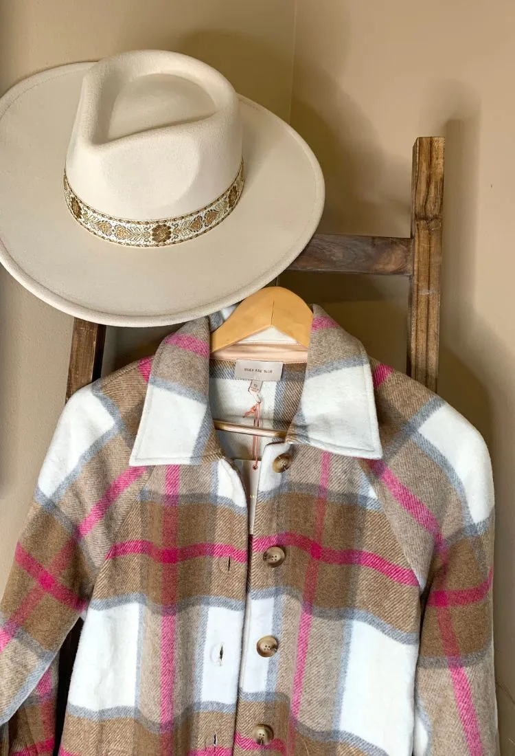 Laci Embroidered Rancher Hat