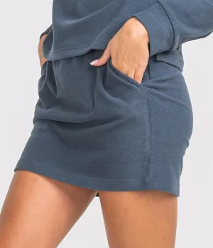 LADIES SOUTHERN SHIRT ON THE MOVE SKORT - VINTAGE INDIGO