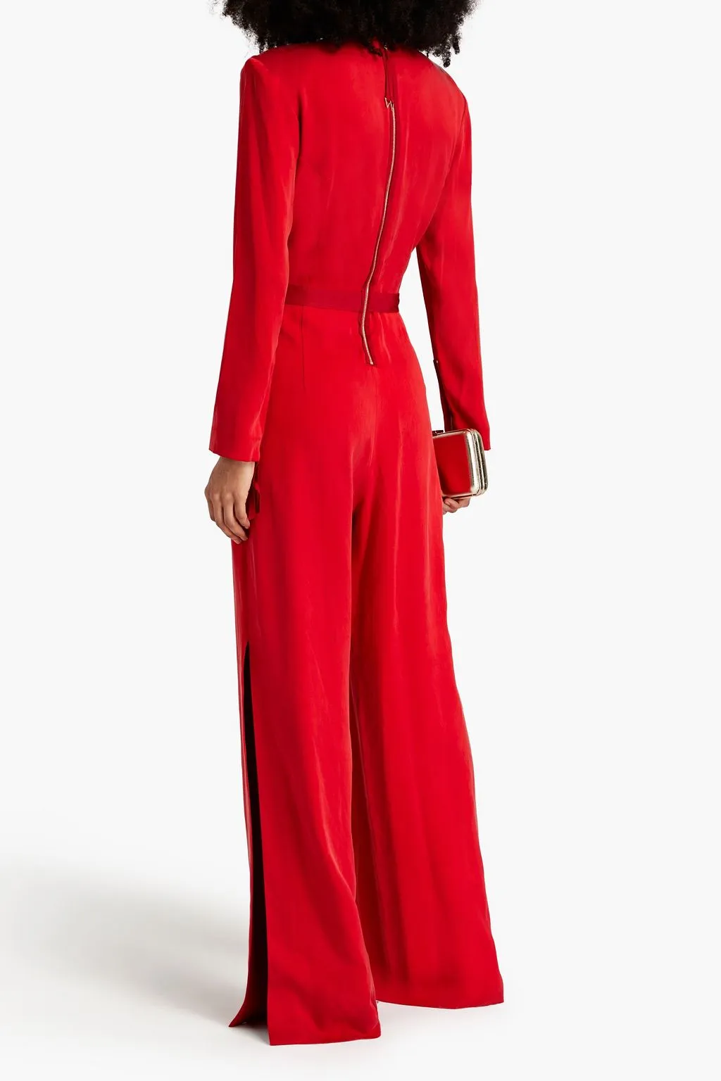 Lana Jumpsuit - Haute Red