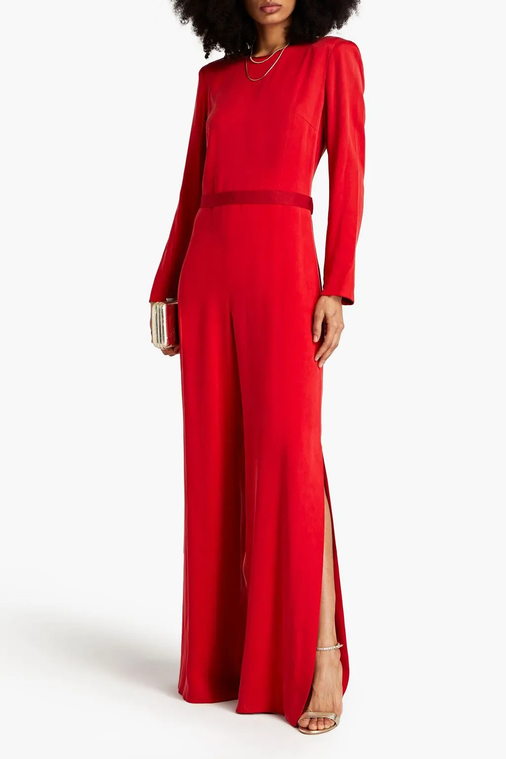 Lana Jumpsuit - Haute Red