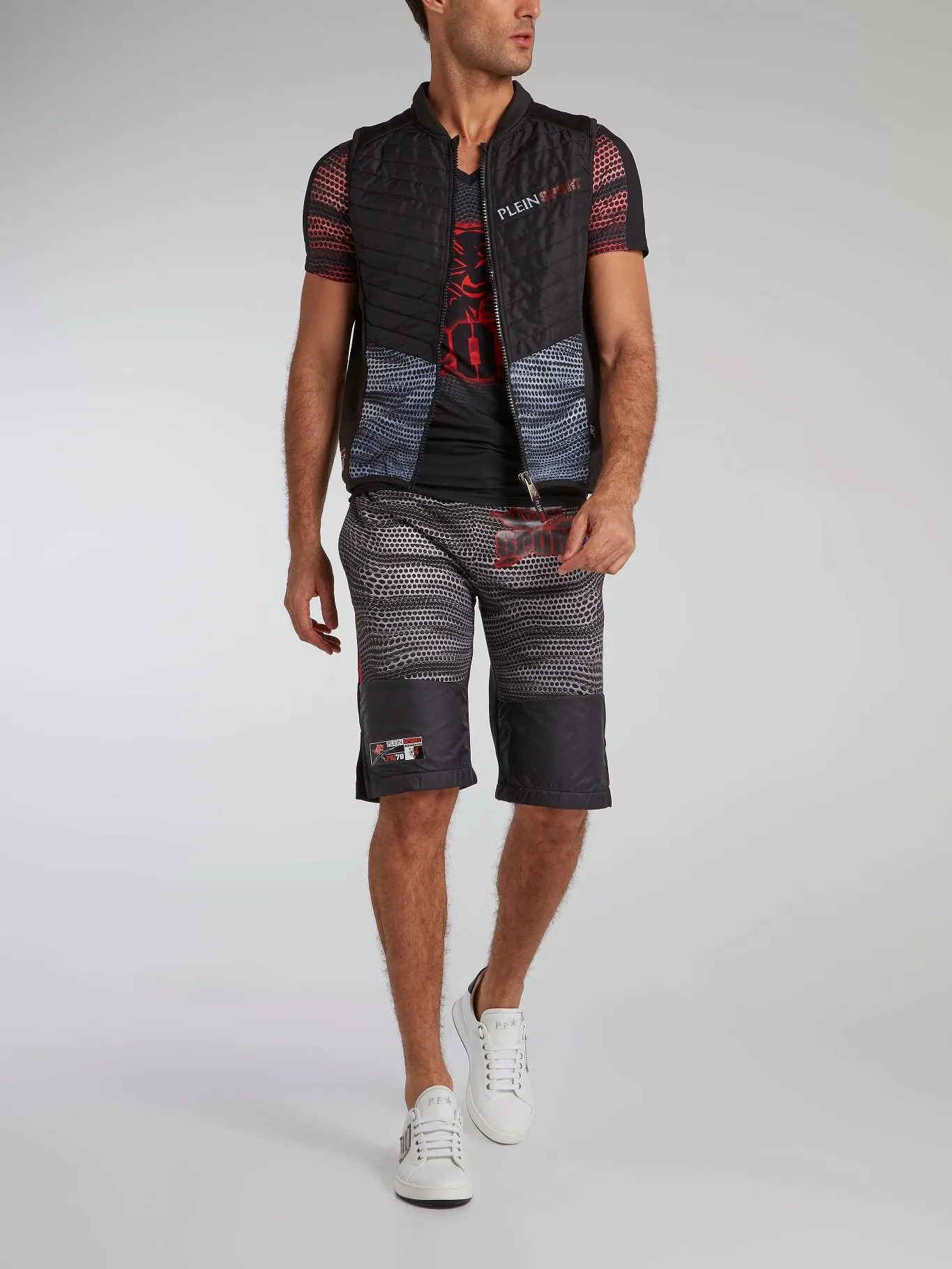 Lavrinovic V-Neck Fitted T-Shirt