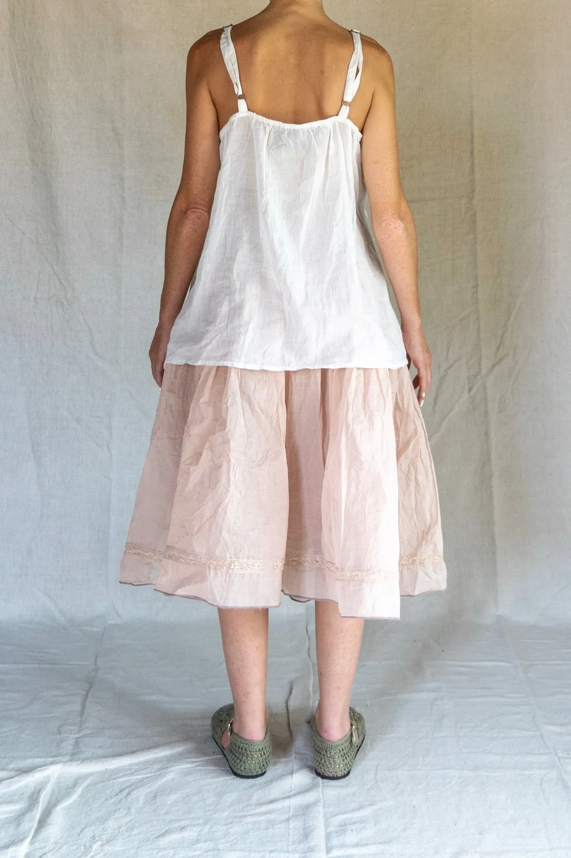 Les ours Top Laura Raw Unbleached.