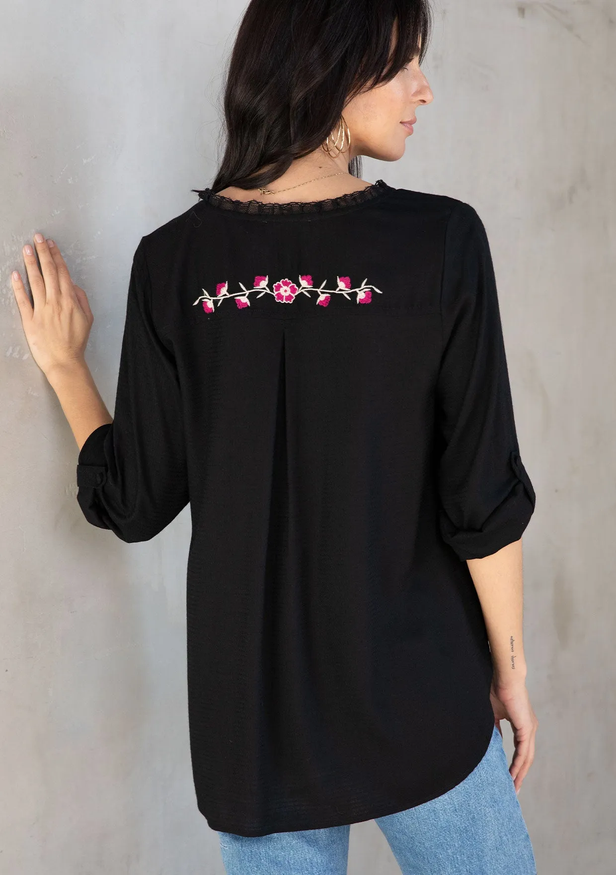 Lilith Button Front Blouse