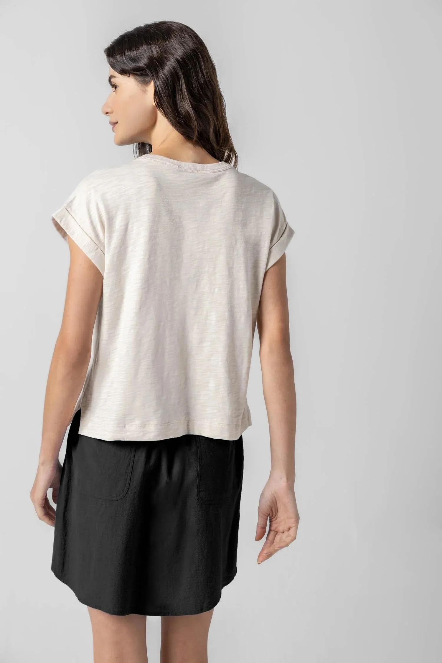 Lipa2972 Canvas Boxy Tee