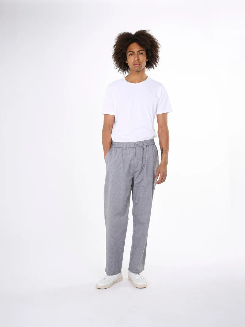 Loose slack pant in black jet