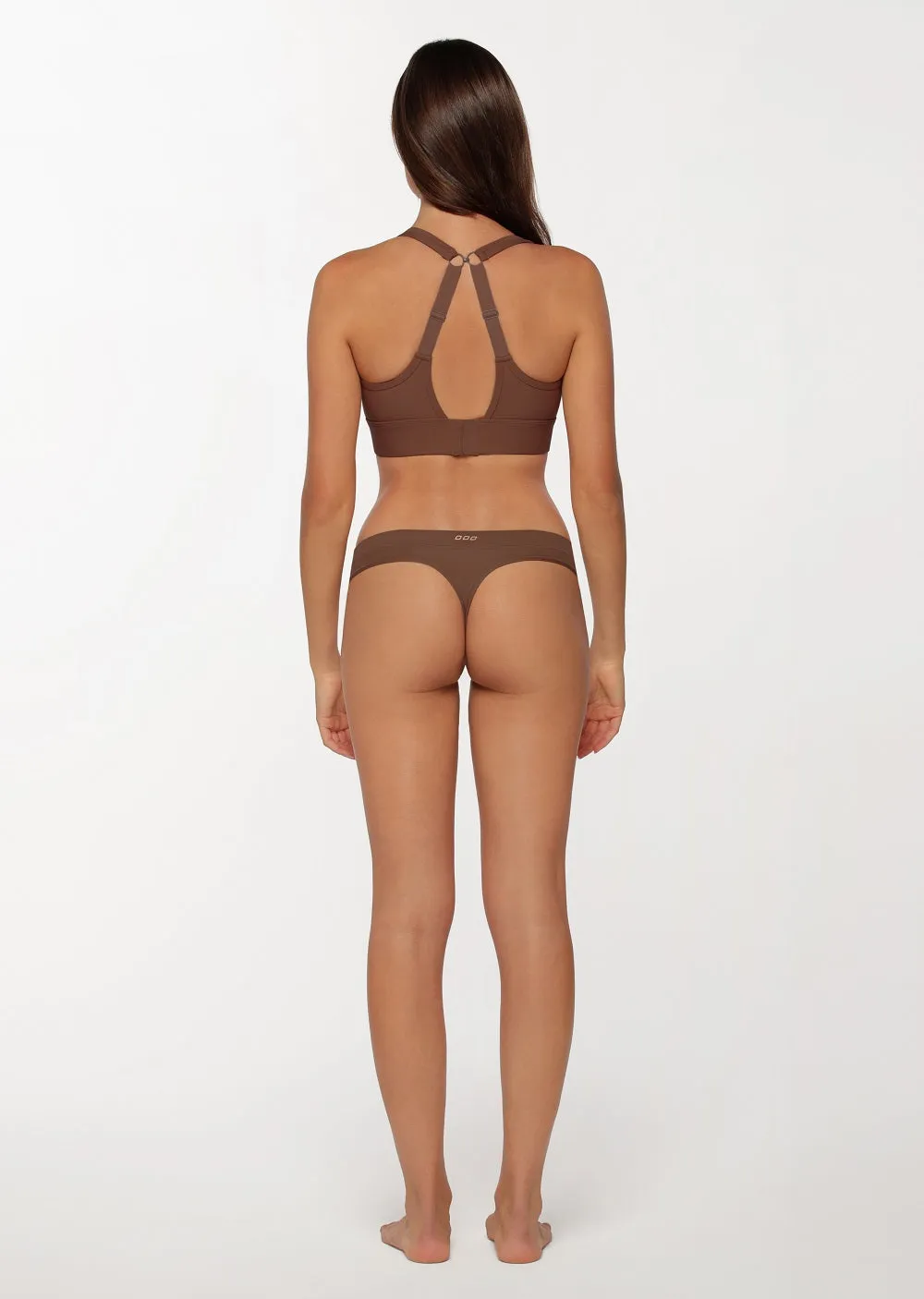 Lorna Jane Feel Naked G-String - Chocalate