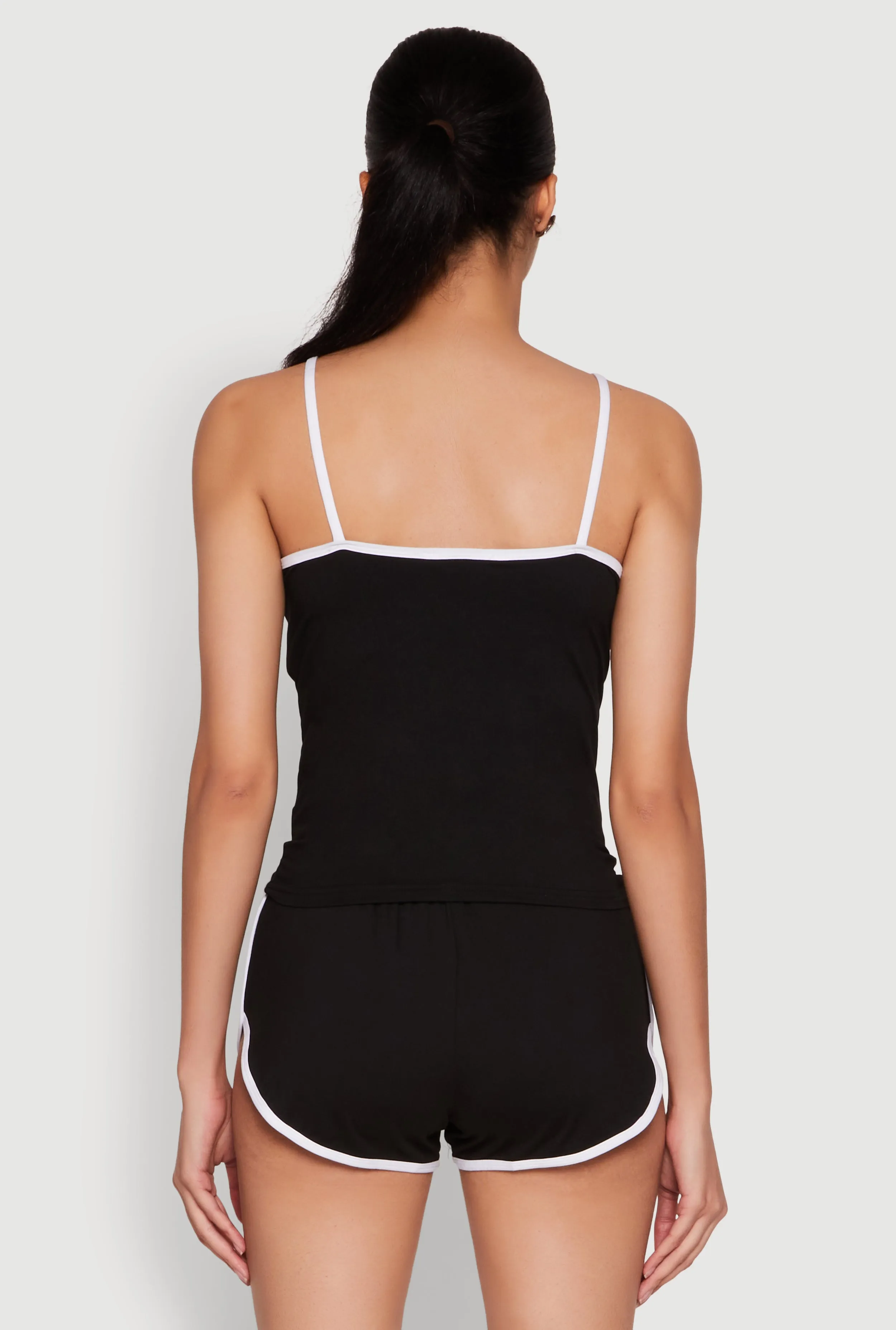 Los Angeles Graphic Contrast Trim Cami
