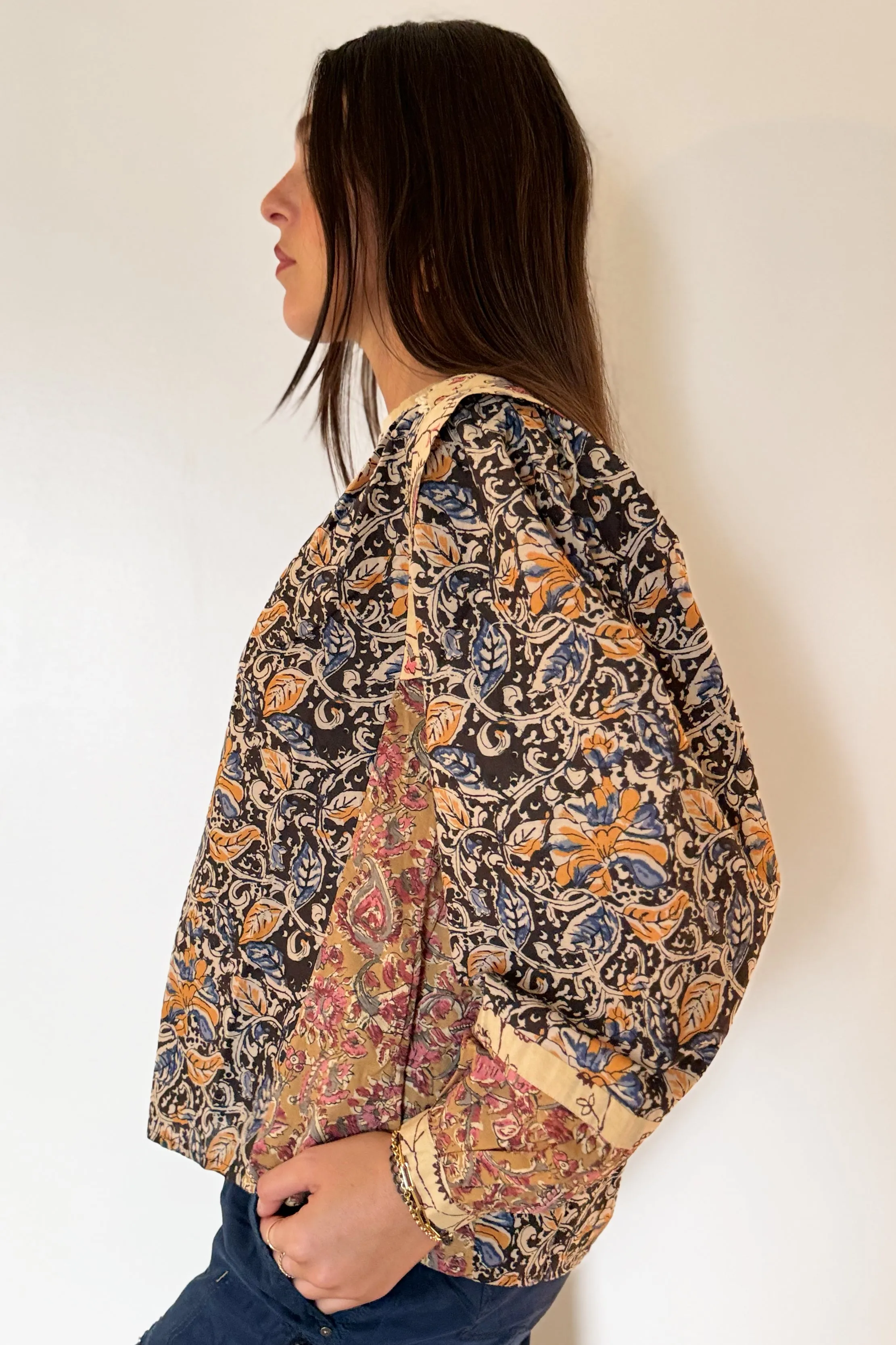 Louise Misha Jane Blouse - Charcoal Poem