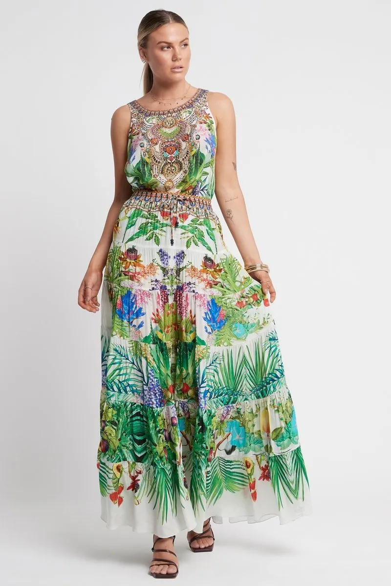 LOVE IN PARADISE MAXI SKIRT