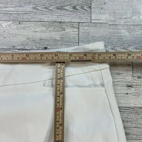 Lulu B Diamond accent Stretch Skort Tennis Pickleball Skirt White Size 14