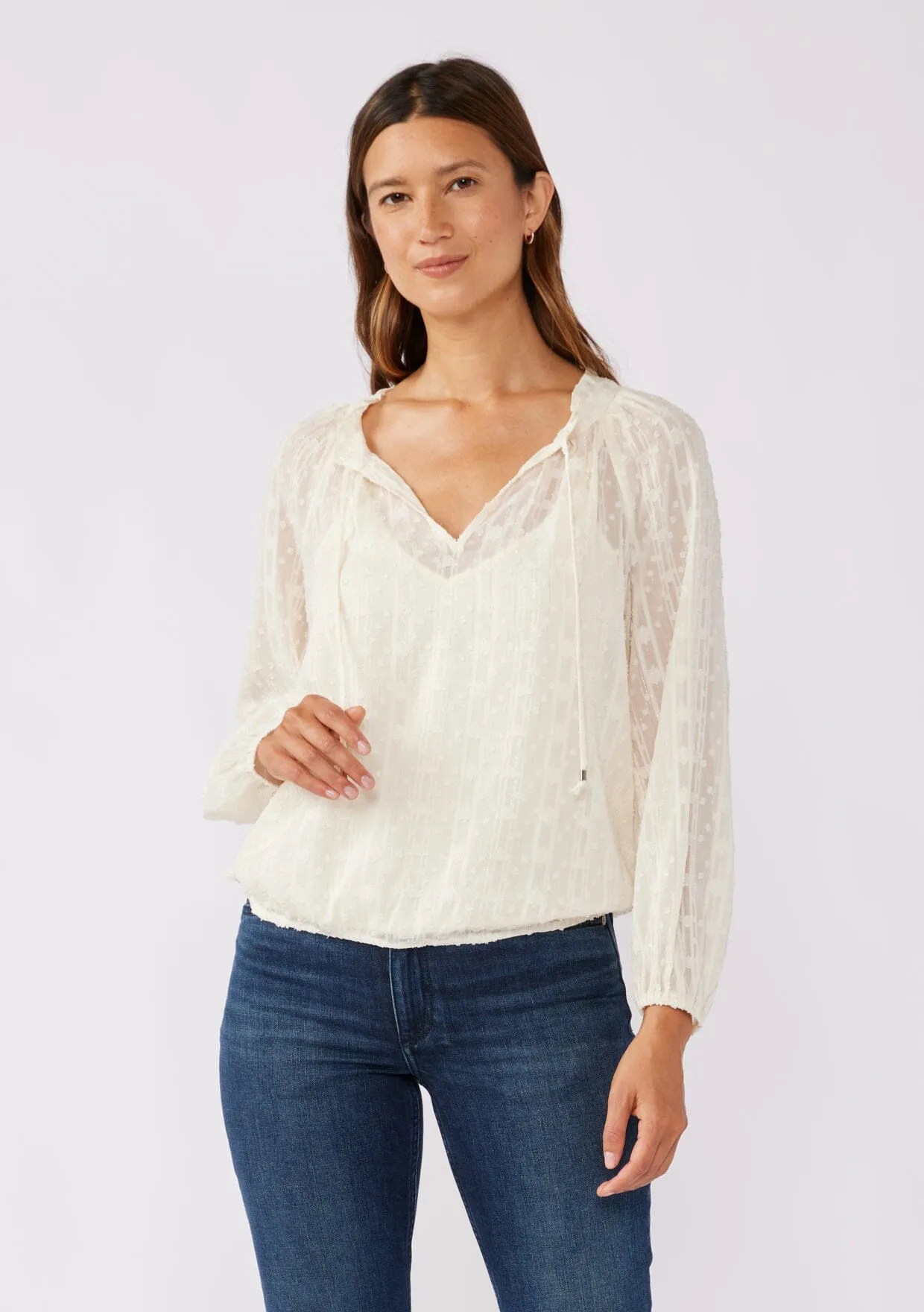 Luna Shimmer Blouse