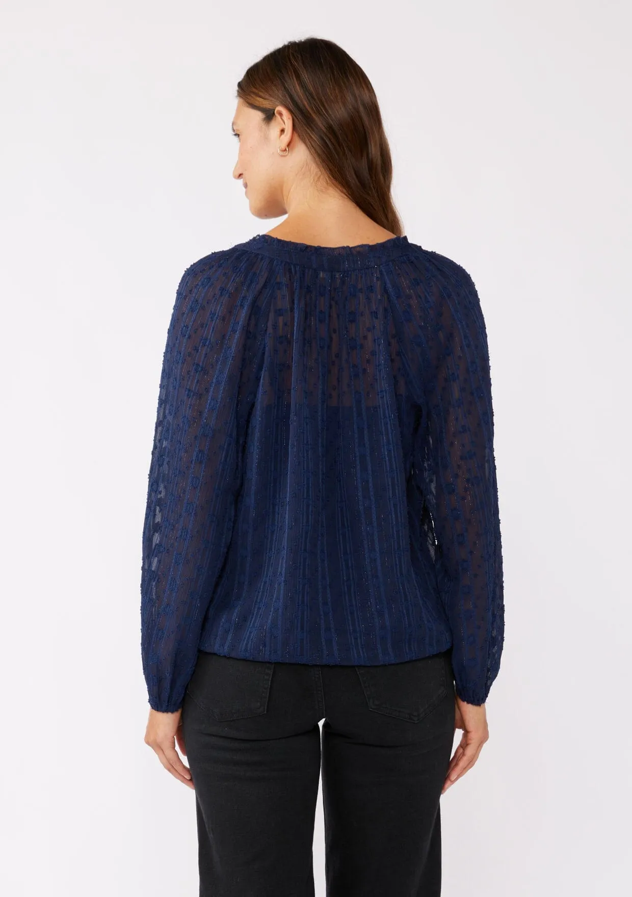 Luna Shimmer Blouse