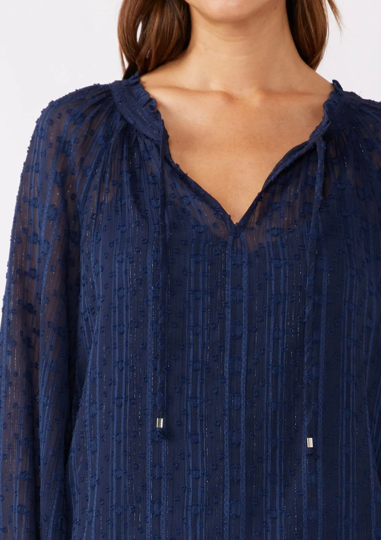 Luna Shimmer Blouse