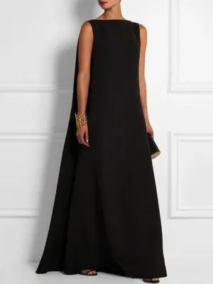 Lush - Sleeveless woven vintage dress with round neckline