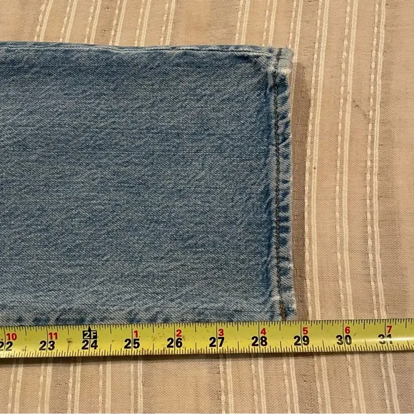 Madewell The Curvy Perfect Vintage Straight Jean in Seyland Wash High Rise 27