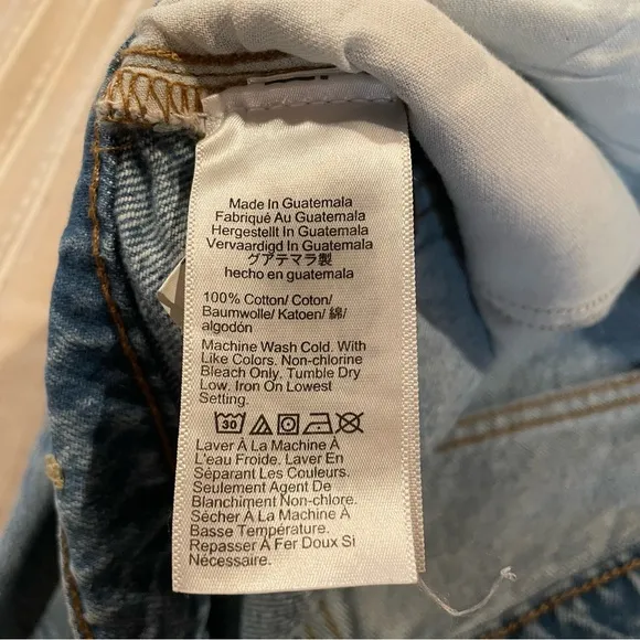 Madewell The Curvy Perfect Vintage Straight Jean in Seyland Wash High Rise 27