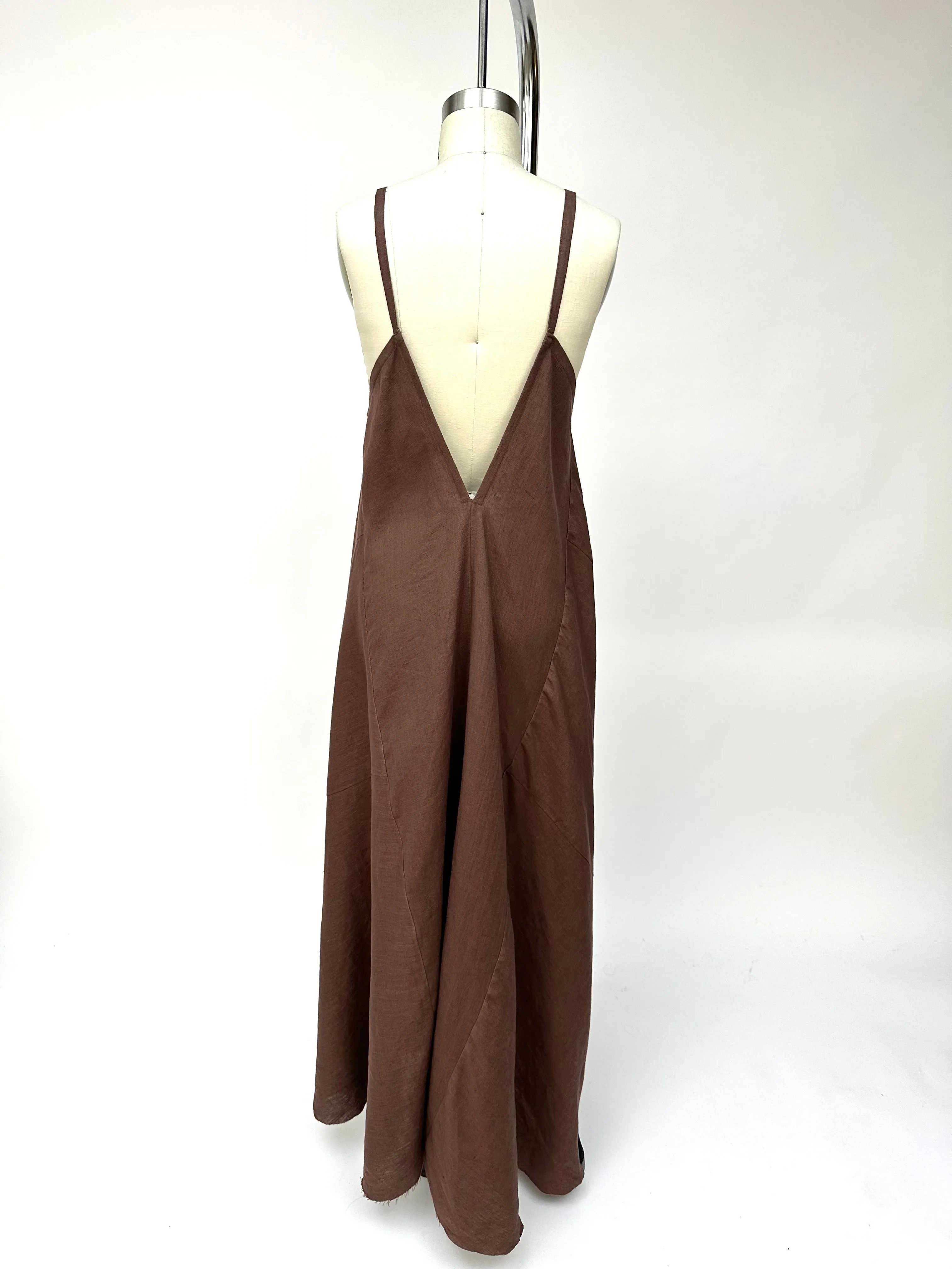 Maméne Linen Tent Dress