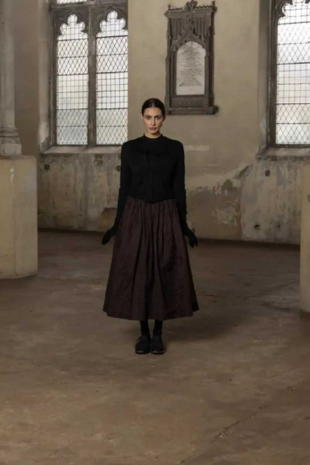 MEG BY DEISGN NYX TUTU SKIRT LONG CHOCOLATE