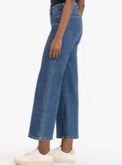 MEG MID RISE FAB AB WIDE LEG REG HEM