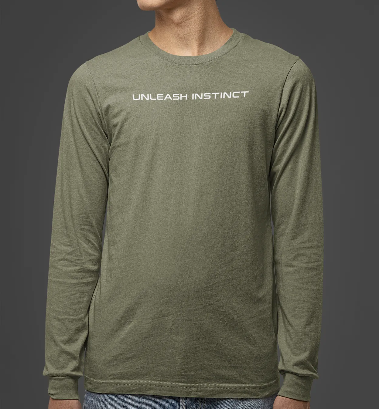 Men Fitness Activewear Gym Long Sleeve UI Tee