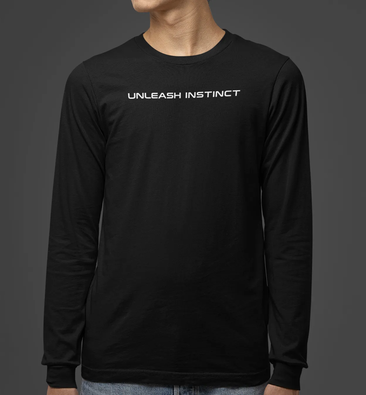 Men Fitness Activewear Gym Long Sleeve UI Tee