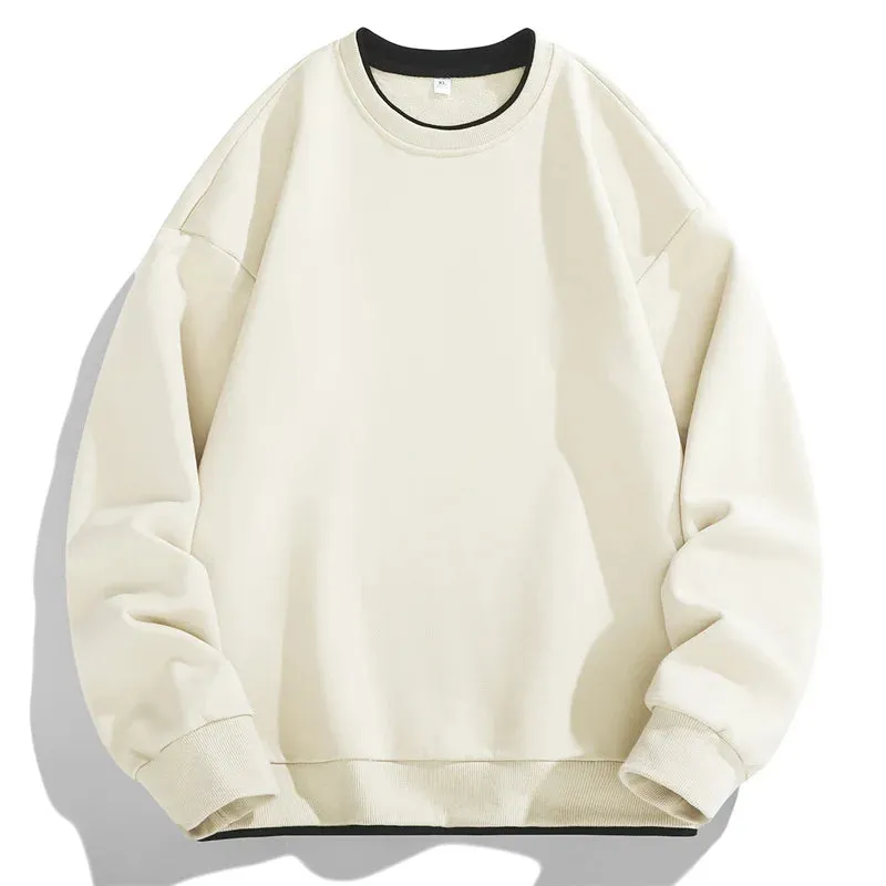 Men O-Neck Casual Loose Harajuku Hoodie