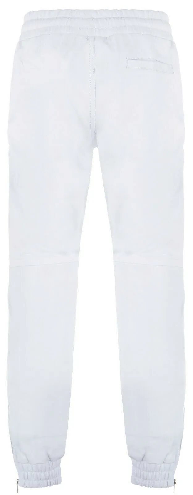 Mens Comfort  Leather Jogging Bottoms-Halifax