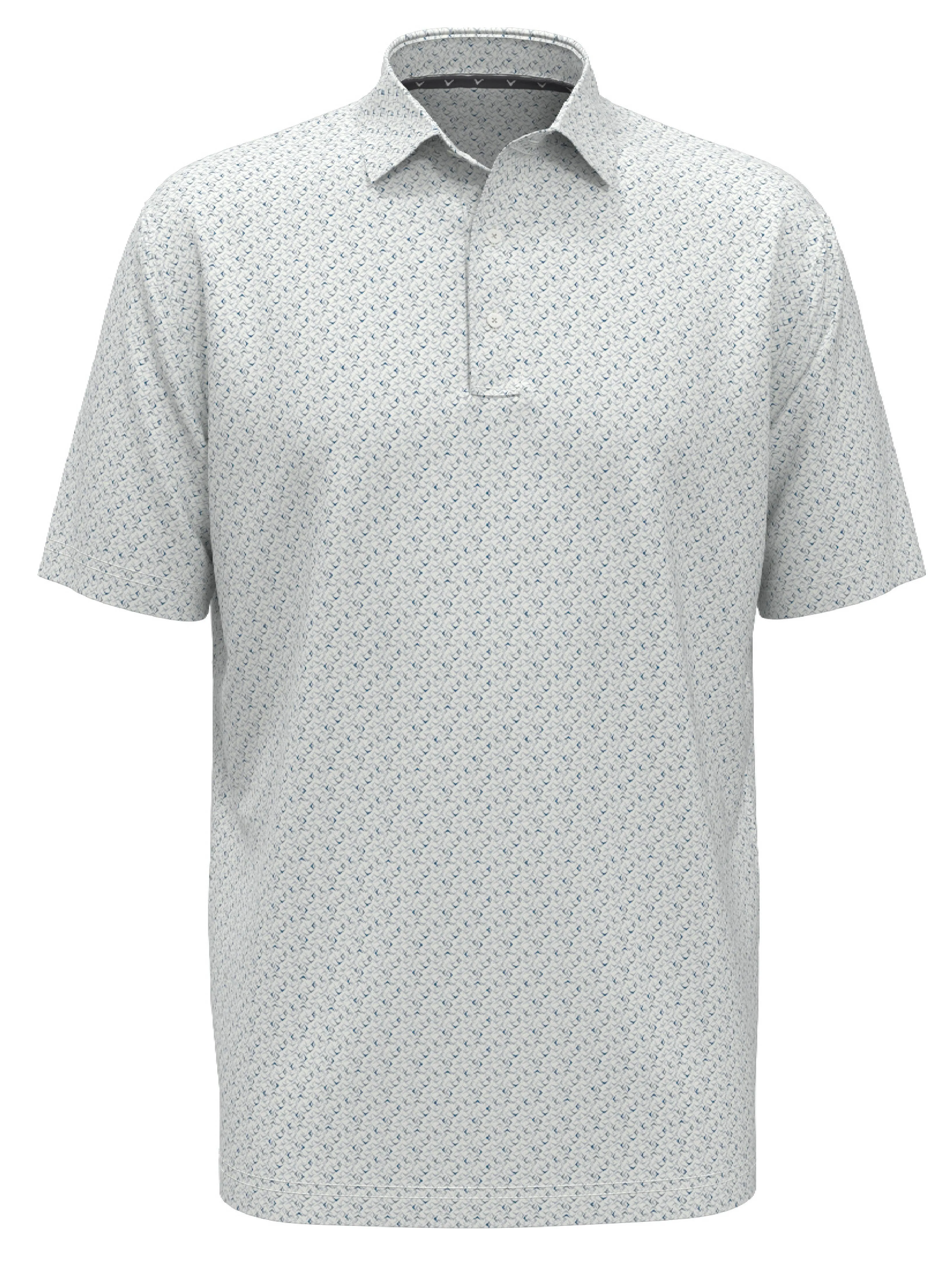 Mens Confetti Chevron All Over Polo