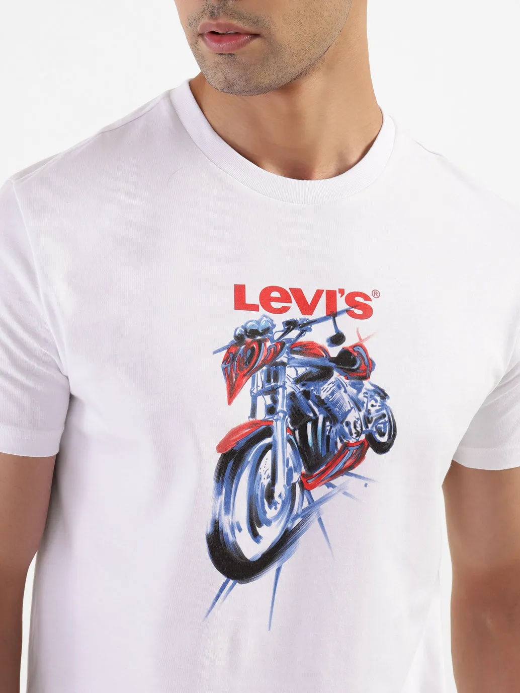 Men's Graphic Print Regular Fit T-shirt