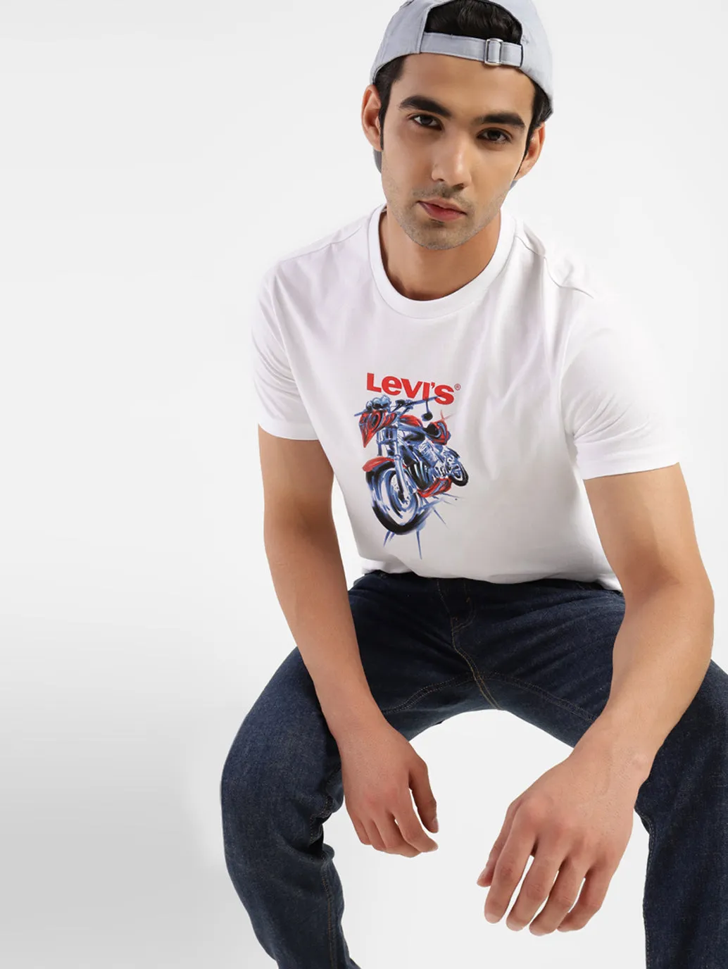 Men's Graphic Print Regular Fit T-shirt