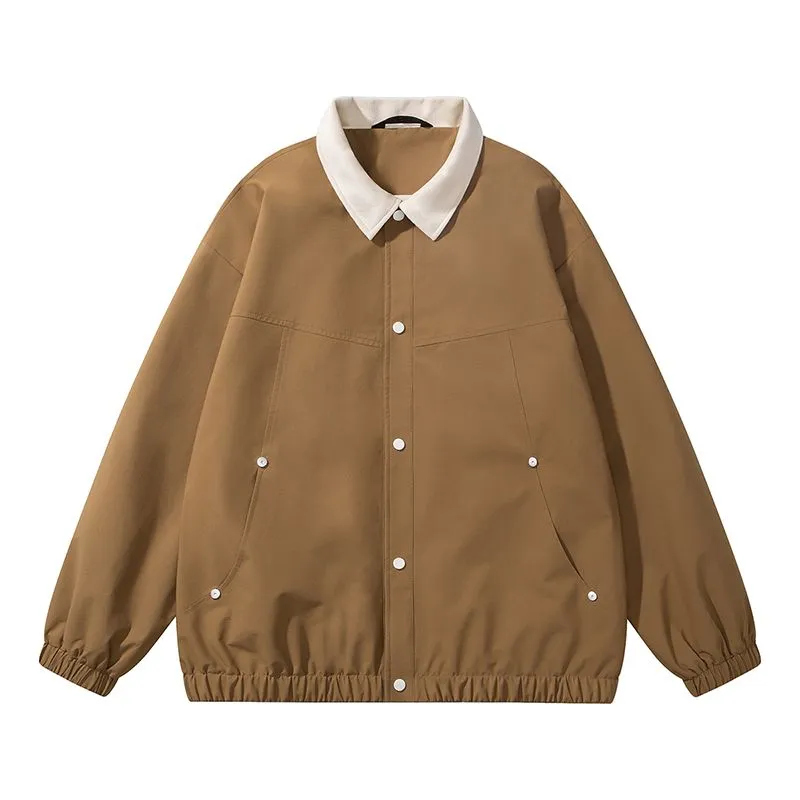 Men's Overshirt in Cozy Fabric for Effortless Style