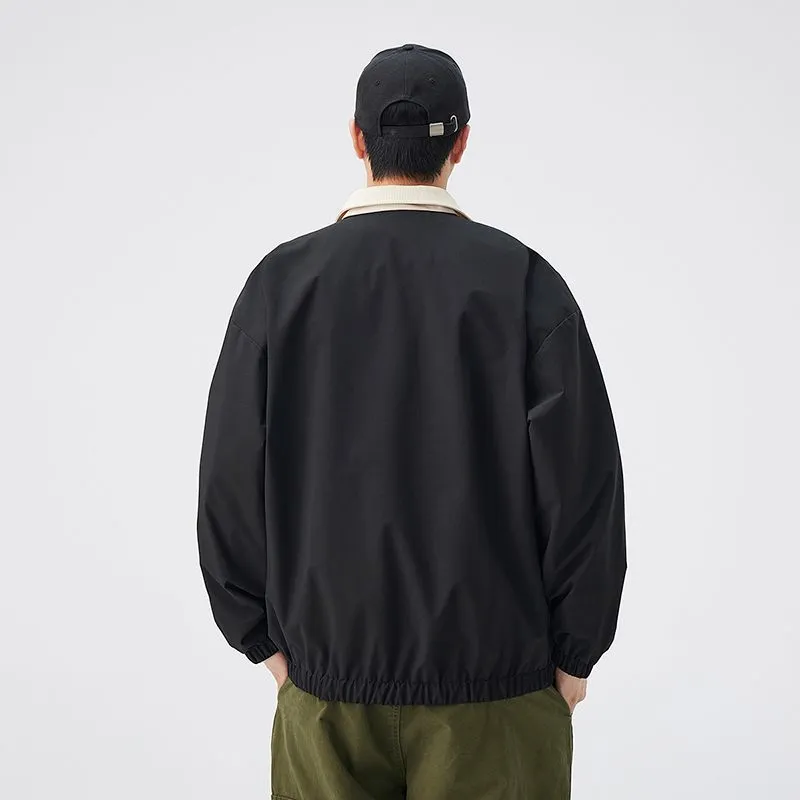 Men's Overshirt in Cozy Fabric for Effortless Style