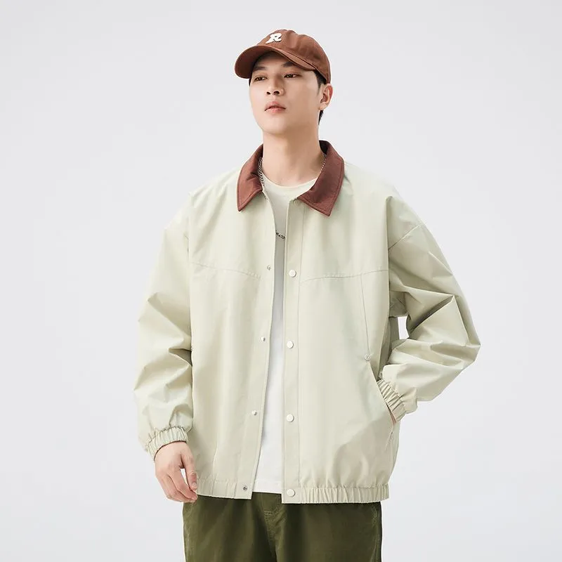 Men's Overshirt in Cozy Fabric for Effortless Style