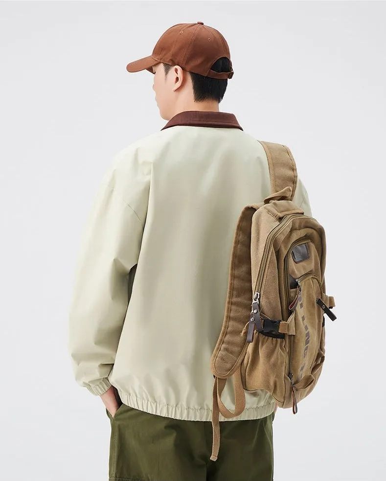 Men's Overshirt in Cozy Fabric for Effortless Style