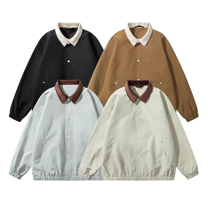 Men's Overshirt in Cozy Fabric for Effortless Style