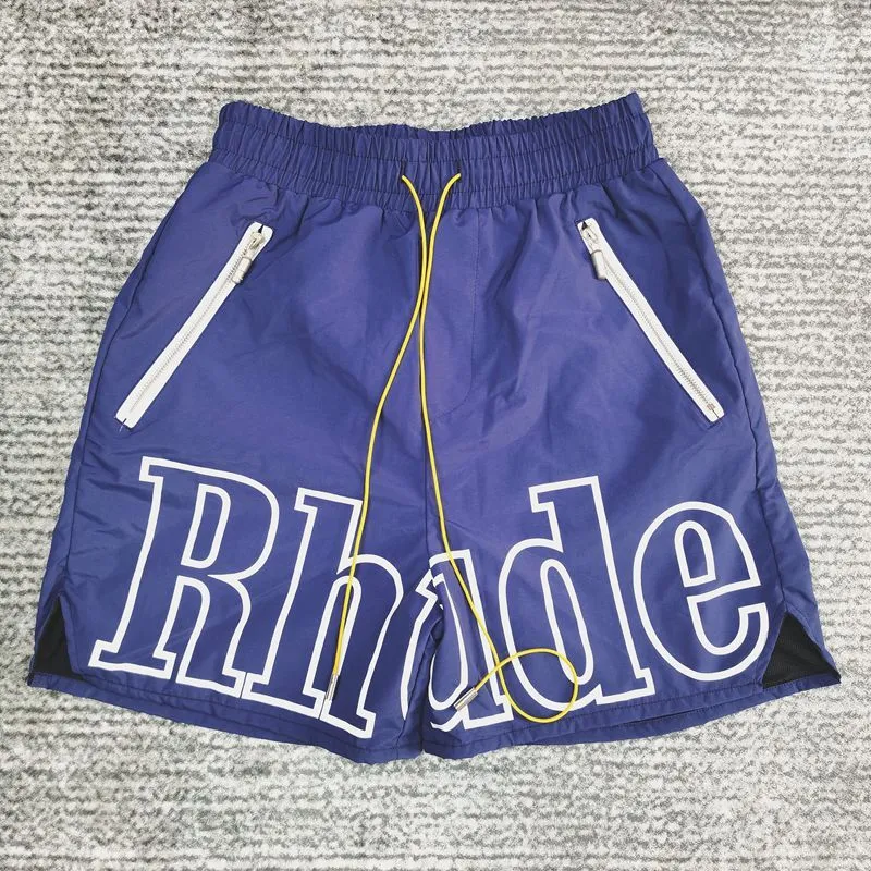 Men's Reflective Casual Five-Point Shorts.