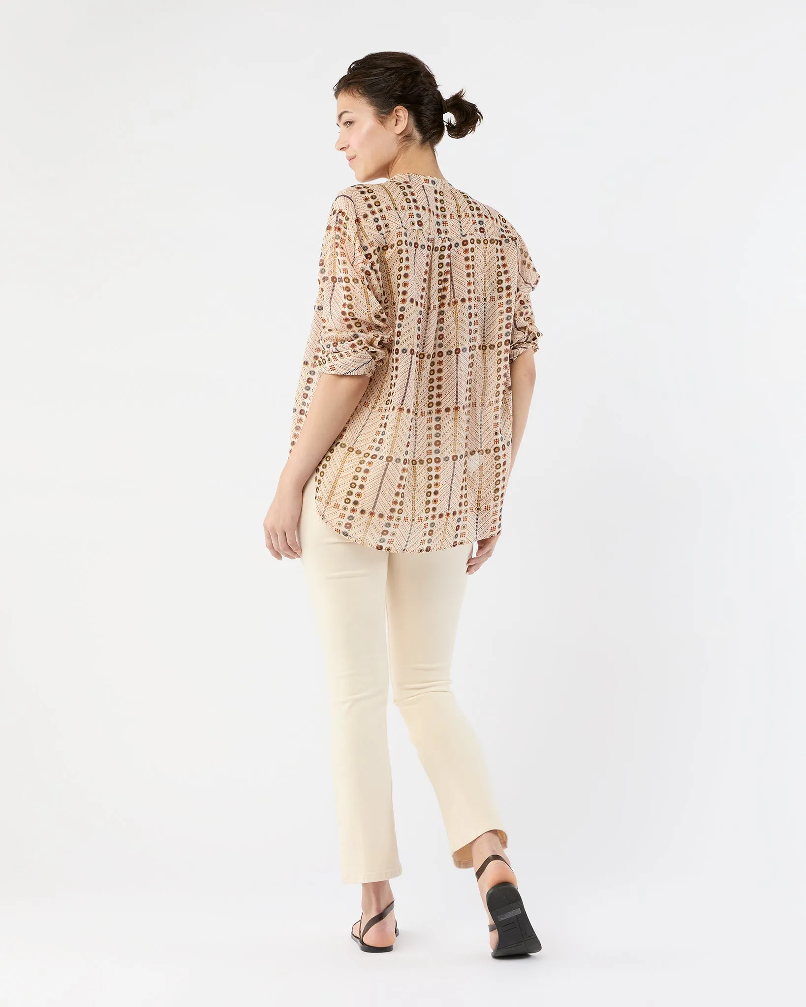 Mexika Top in Ecru