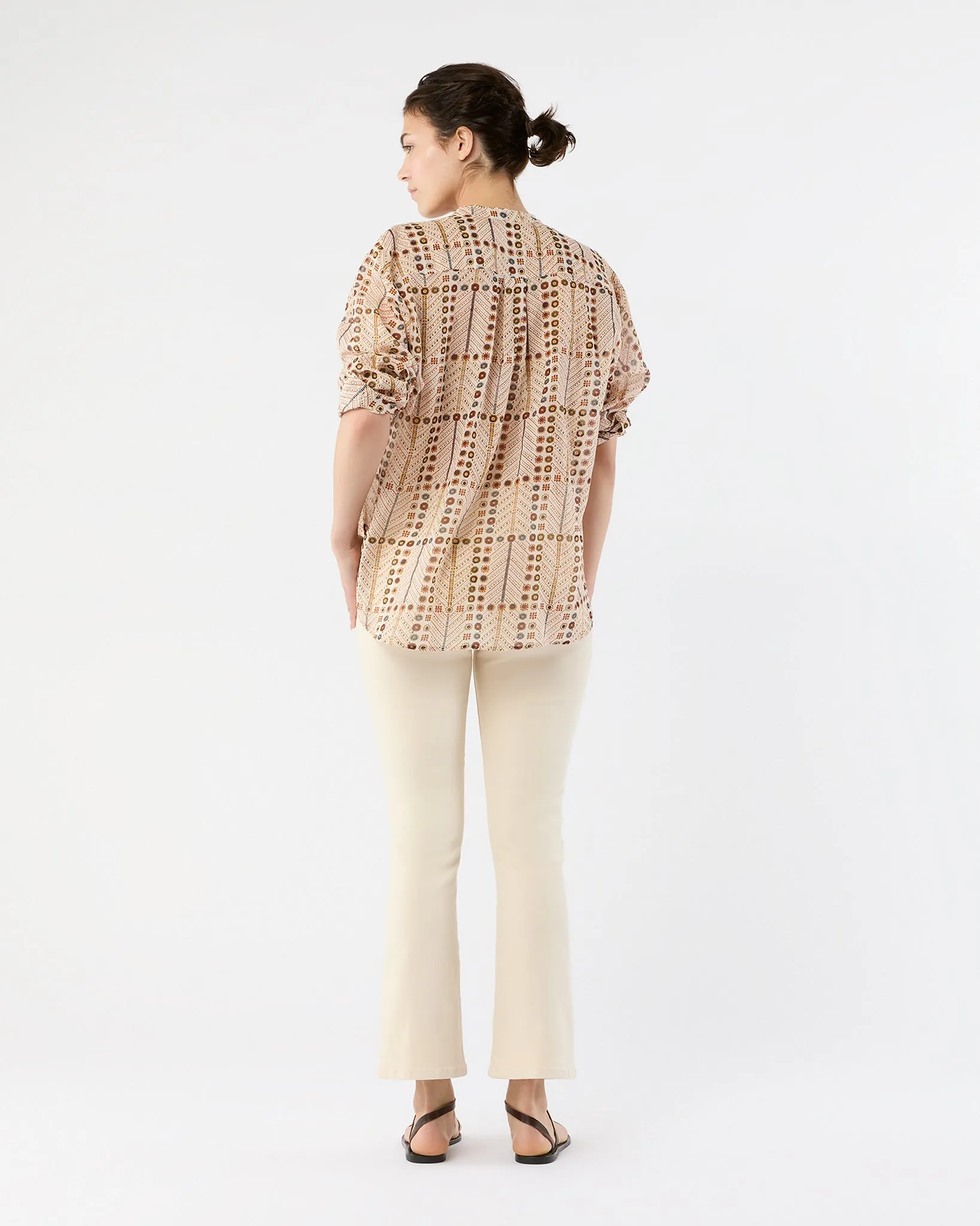 Mexika Top in Ecru