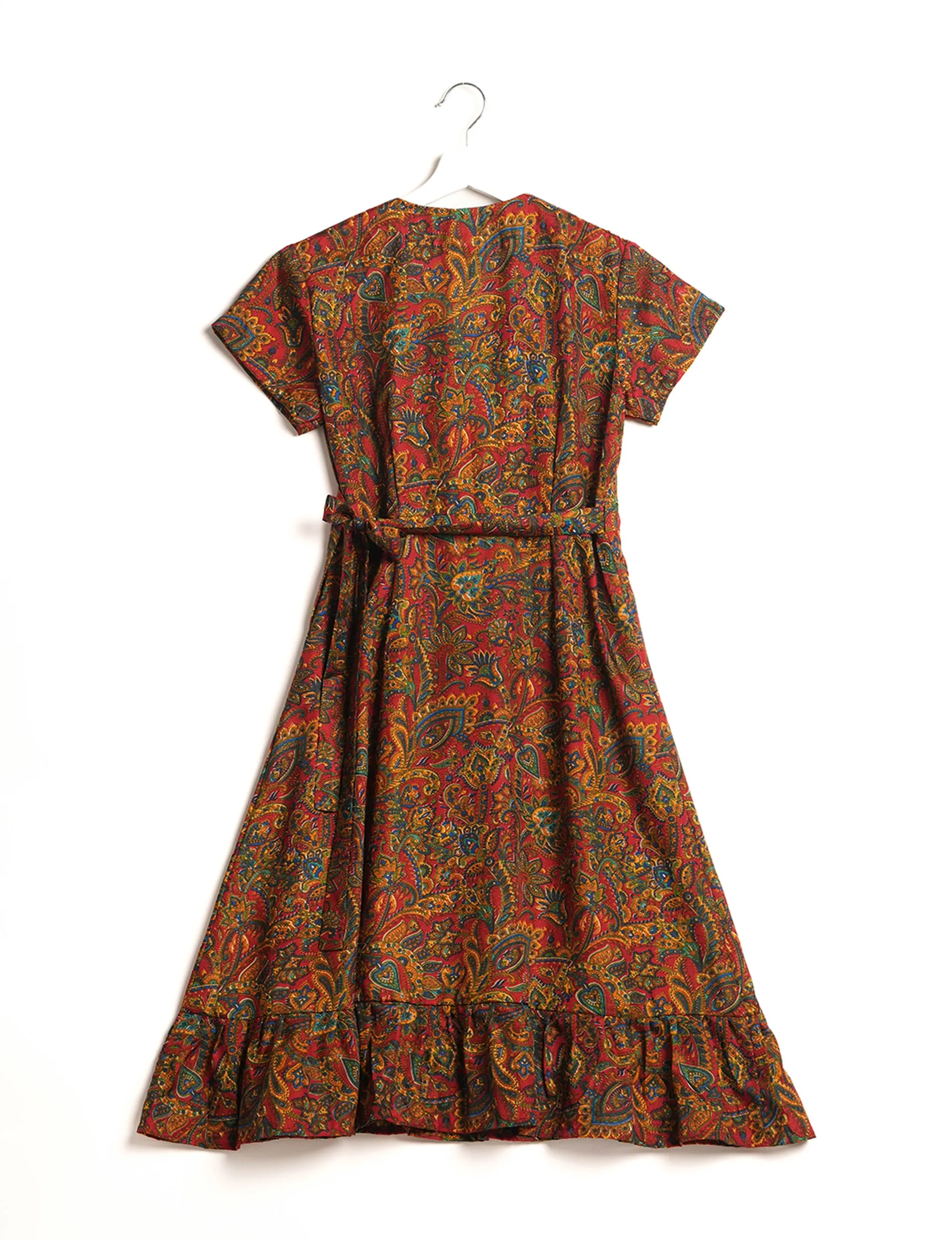 MIDI WRAP DRESS