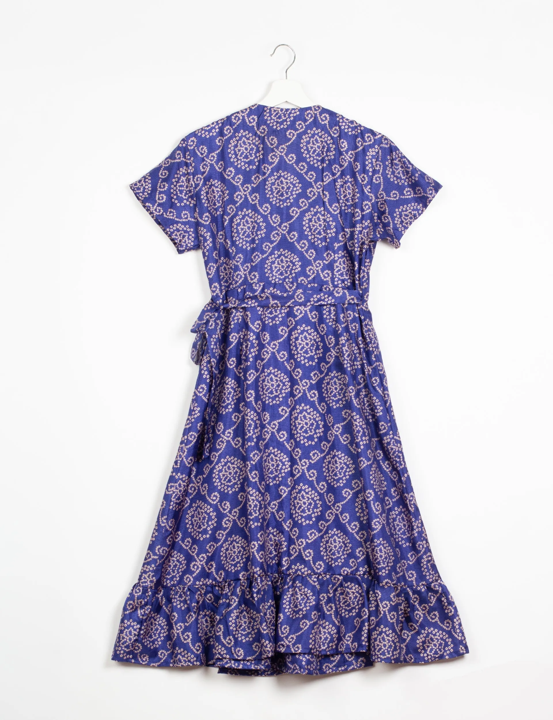 MIDI WRAP DRESS