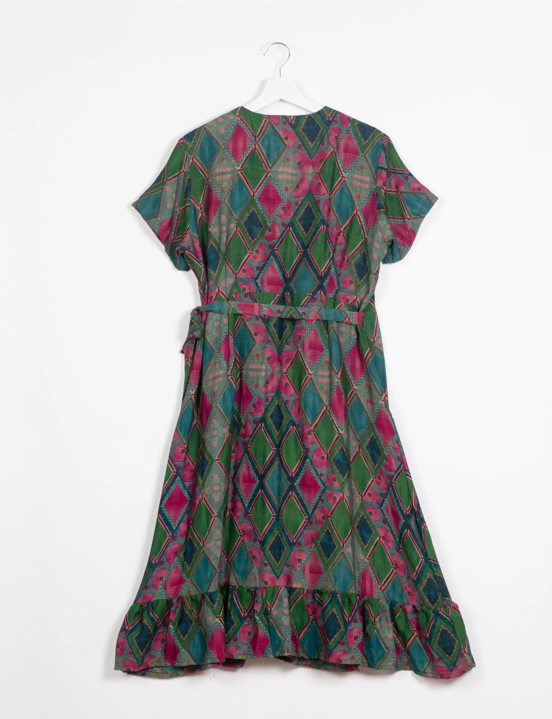 MIDI WRAP DRESS